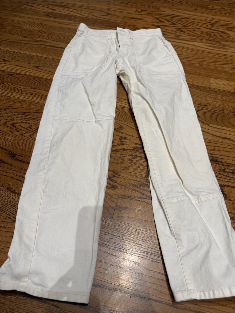 J. Crew Women’s Cream Utility Cargo Pants